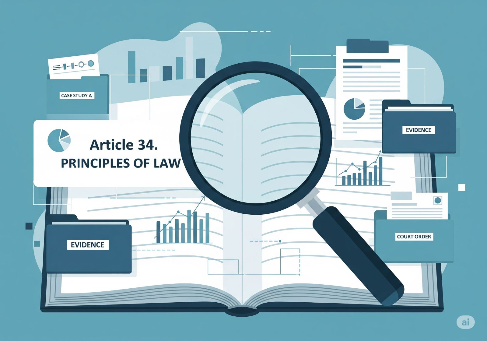 Dashboard showing curated case activity and counsel involved